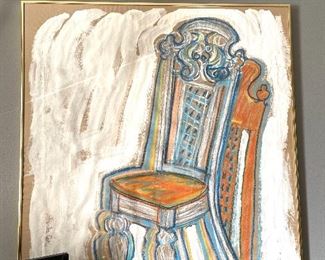 Marsden Williams - oil pastel