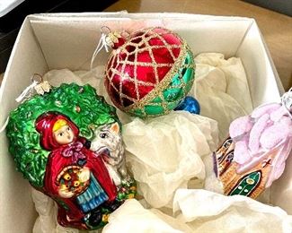 Rare Christopher Radko ornaments