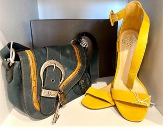 Dior Gaucho Saddlebag Purse 