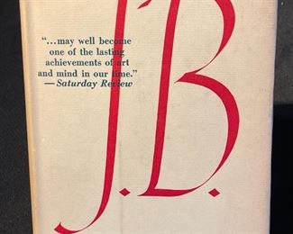 Signed copy J.B. by Archibald MacLeish