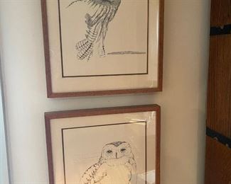 Owl prints