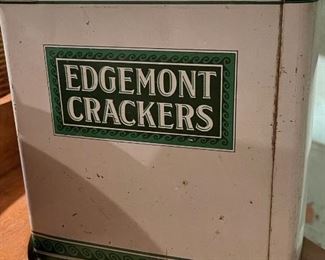 Edgemont Crackers tin