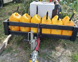50 Gallon Diesel Fuel Station on Trailer