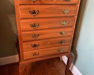 Sliver chest made by Donald Jackson