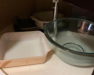 Assorted kitchen items -more to be found once we begin processing the house