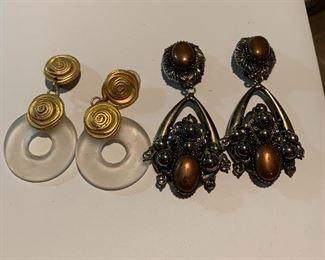 Statement earrings