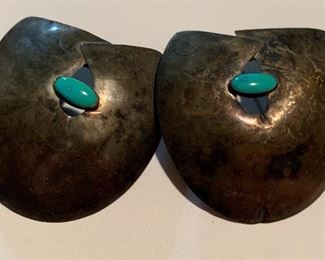 Sterling and turquoise