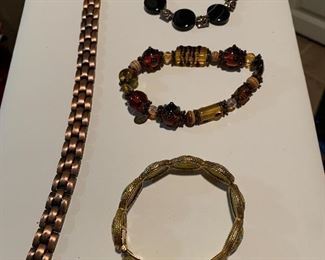 copper, bracelets