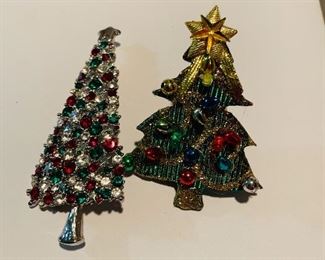 Christmas tree pins