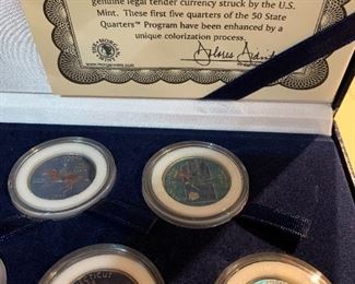 1999 Colorized quarters