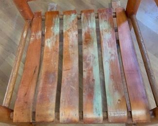 Seat of Cannon County rocker