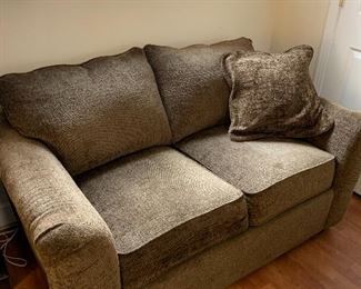 Love seat and matching sofa