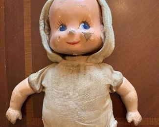 Triple face composition doll