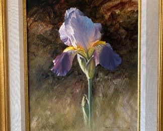 "Iris" Oil by Daniel P. Bodelsen