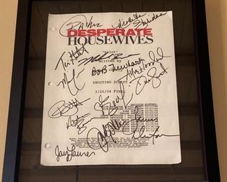 Desperate Housewives cast signatures