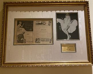 Marilyn Monroe Memorabilia