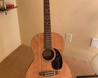 Signed "Down From The Mountain" guitar from "Brother Where Art Thou"...