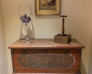 Wine Room ~ Antique Chest
