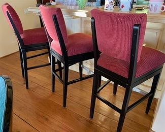 Swivel Upholstered Bar Chairs