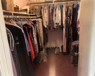 Lots of women clothes!