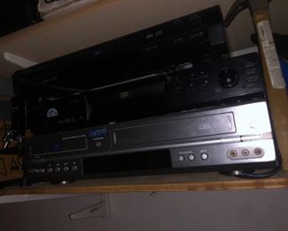 VCRs, stereos and more electronics...