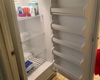 Inside of Fridgidaire freezer...