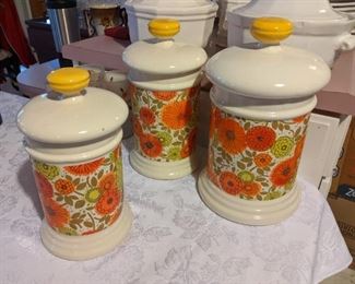 Vintage canister set 