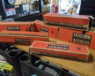 Lionel Train cars
