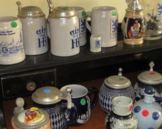 German Beer Steins