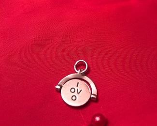  james avery  i love you spinner charm -retired i think.  sterling 