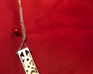 tiffany sterling necklace $59