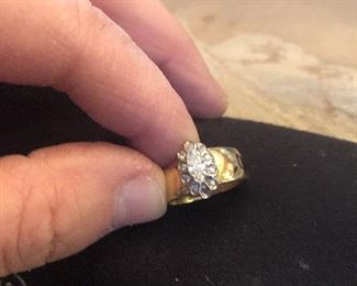 1 small stone missing. Rest is great  as is $375 