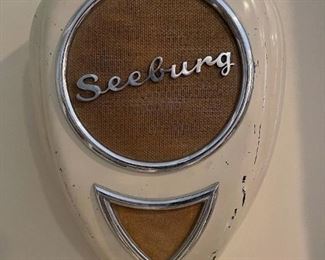 Vintage SEEBURG Teardrop Jukebox Remote Speaker
