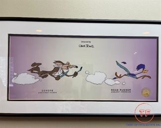 Limited Edition Warner Bros. "Beep Beep" Serigraph Cel