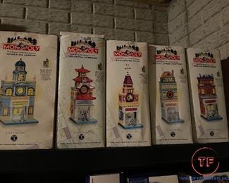 Department 56 Monopoly Edition - COMPLETE SET