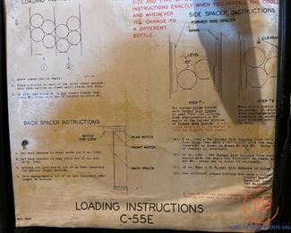 Vintage COCA-COLA Cavalier C-55E Vending Machine - in Working Condition