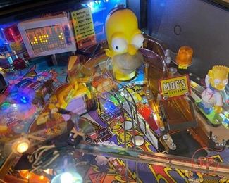 THE SIMPSONS Pinball Party Pinball Machine by STERN - In Excellent Condition  