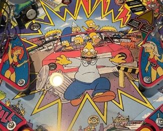 THE SIMPSONS Pinball Party Pinball Machine by STERN - In Excellent Condition  