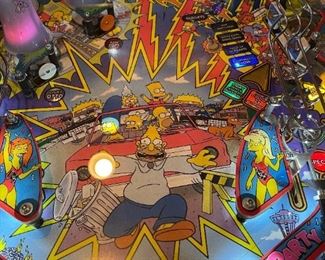 THE SIMPSONS Pinball Party Pinball Machine by STERN - In Excellent Condition  