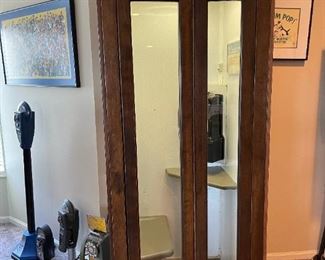 Vintage Phone Booth with Working Light - Originally from INTERLUDE LOUNGE in Omaha