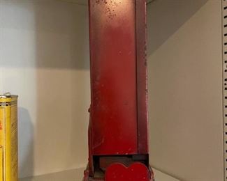 1920's "OHIO" 1¢ Match Vending Machine with Key