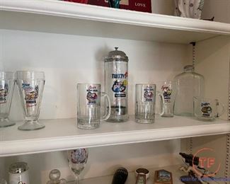 Warner Bros Diner Glassware