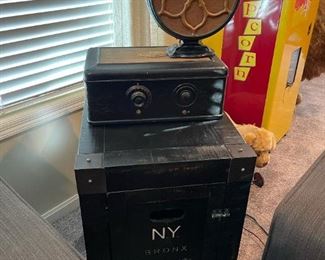 ATWATER KENT Model 40 Tube Radio with E3 Remote Speaker - WORKS