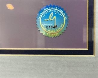 Limited Edition Warner Bros. "Beep Beep" Serigraph Cel