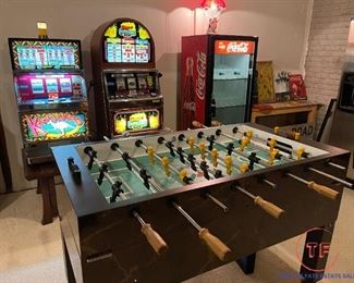 Commercial Coin Operated TORNADO TABLE SOCCER Foosball Table