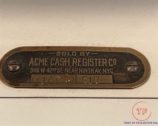 Vintage COCA-COLA Cash Register by Acme Cash Register Co