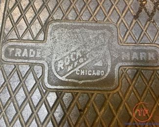 PEONY PARK 5¢ Operated Weight Scale Machine