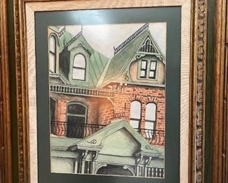 Original Framed Water Color