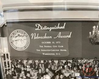 1973 Photo Distinguished Nebraskan Award Ceremony