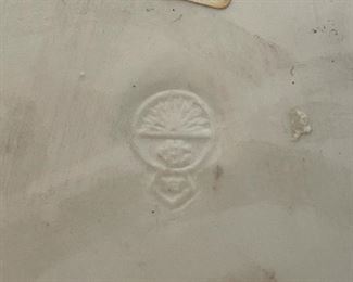 Large 12" Gebrüder HEUBACH Bisque PIANO BABY Figurines 